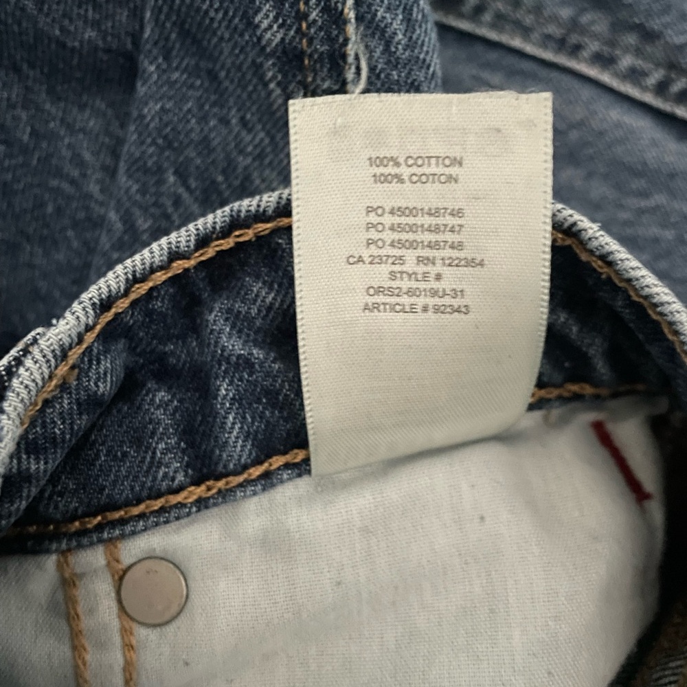 SUNDAY BEST Aritzia Zola Mom High Rise Tapered Leg Jean Size 0 - Picture 6 of 6